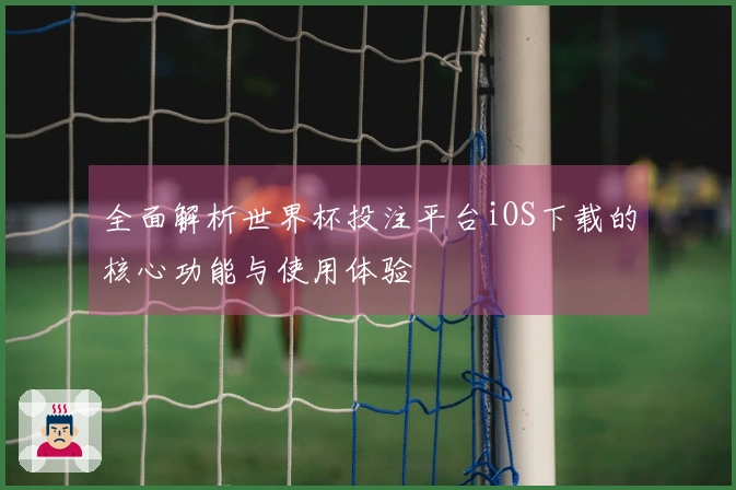 全面解析世界杯投注平台iOS下载的核心功能与使用体验