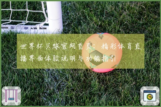 世界杯买球官网首页：精彩体育直播界面体验说明与功能指引