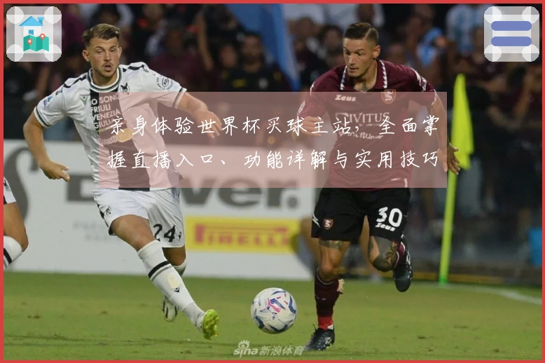 亲身体验世界杯买球主站，全面掌握直播入口、功能详解与实用技巧